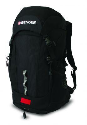 GS184061318 Wenger. Рюкзак WENGER цв. серый/черный, полиэстер , 33х25х61 см, 50л.