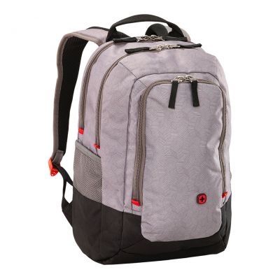 GS184061338 Wenger. Рюкзак для ноутбука 14&#39;&#39; WENGER, серый, нейлон/полиэстер, 29 x 24 x 43 см, 20 л