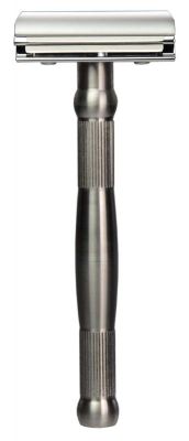 GR1711131448 Erbe. Станок для бритья Erbe с двумя лезвиями, ручка- высококачественная нержавеющая сталь, цвет: хром