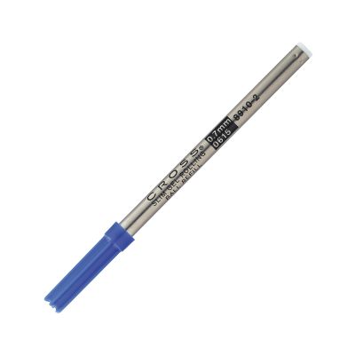 GS184061282 Cross Комплектующие. Стержень Cross для ручки-роллера Century Classic, Click, тонкий, синий; блистер