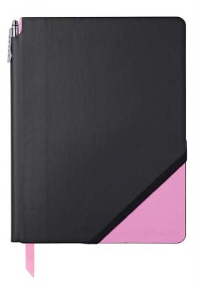 GS18406199 Cross Jot Zone. Записная книжка Cross Jot Zone, A4, 160 стр, ручка в комплекте. Цвет - черно-розовый