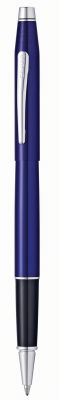 GS184061120 Cross Century Classic. Ручка-роллер Cross Classic Century Translucent Blue Lacquer, цвет ярко-синий