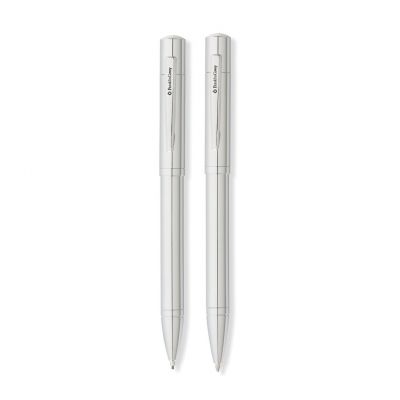 GS18406184 Franklin Covey. Набор FranklinCovey Greenwich: шариковая ручка и карандаш 0.9мм. Цвет - хромовый.