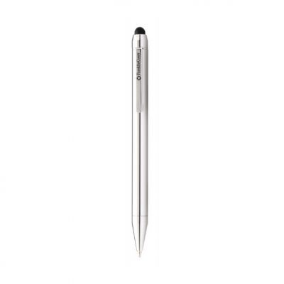 GS18406163 Franklin Covey. Шариковая ручка FranklinCovey Newbury со стилусом. Цвет - хромовый.
