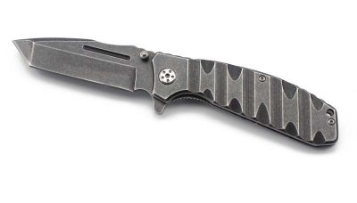 GR1711131114 STINGER Ножи складные STINGER. Нож складной Stinger,114,3 мм- длина ножа, рукоять: нержавеющая сталь, (чёрный), с клипом, подарочная коробка