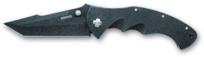 GR1711131108 STINGER Ножи складные STINGER. Нож складной Stinger, 90 мм - длина клинка, (черный), рукоять: сталь/пластик (черный), картонная коробка