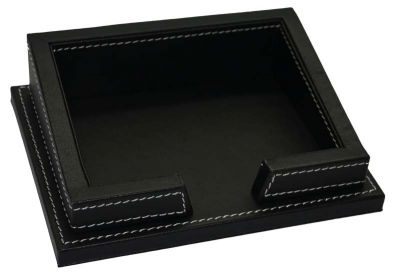 GS18406144 Подставка для блок-листов "Rome" 18 х 14 х 5,5 см, черный