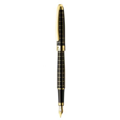 GS1840611002 Pierre Cardin Knight. Ручка перьевая Pierre Cardin PROGRESS, цвет - черный и золотистый. Упаковка B.