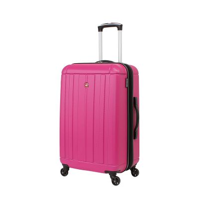 GS184061493 Wenger. Чемодан WENGER USTER, розовый, АБС-пластик, 41x26x58 см, 62 л