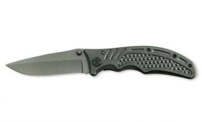 GR1711131103 STINGER Ножи складные STINGER. Нож складной Stinger, 90 мм - длина клинка, (черный), рукоять: сталь/алюминий (черный), коробка картон