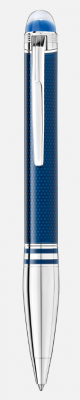 MB3B-BLU2C Montblanc StarWalker. Ручка шариковая Montblanc StarWalker Blue Planet Metal Dou&eacute; Ballpoint Pen