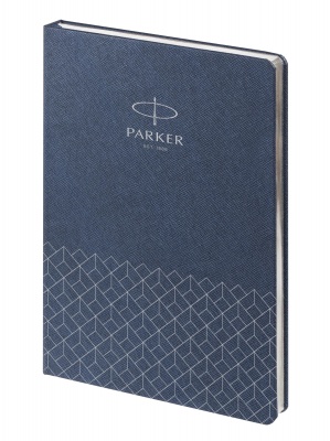 PR2011766 Parker Аксессуары. Ежедневник недатированный, синий c нанесением Logo Parker