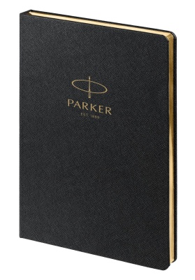 PRL220413742 Parker Аксессуары. Ежедневник недатированный, черный c нанесением Logo Parker