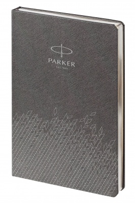 PRB2011770 Parker Аксессуары. Ежедневник недатированный, серый c нанесением Logo Parker