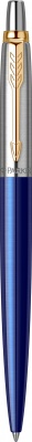 PR4B-BLUG Parker Jotter. Шариковая ручка Parker Jotter SE 135 Lacquer Blue St.Steel GT, стержень: M, цвет чернил : blue, в подарочной упаковке