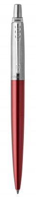 PR50B-MLT35 Parker Jotter. Шариковая ручка Parker Jotter Essential, Kensington Red CT, стержень: M, цвет чернил : blue или black