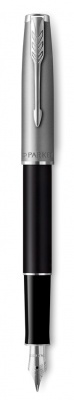 PR50F-BLK1C Parker Sonnet. Перьевая ручка ParkerSonnet Entry Point Black Steel, в подарочной упаковке