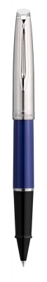WT16R-BLU1C Waterman Embleme. Ручка роллер Waterman  Embleme цвет BLUE CT, цвет чернил: черный
