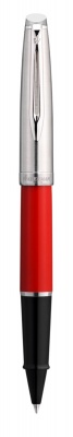 WT16R-RED1C Waterman Embleme. Ручка роллер Waterman  Embleme цвет RED CT, цвет чернил: черный