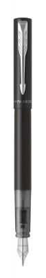 PR14F-BLK1C Parker Vector. Перьевая ручка Parker Vector XL Black цвет чернил blue, перо: F, в подарочной упаковке.