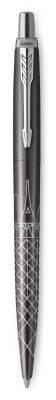 PR50B-GRY4C Parker Jotter. Ручка шариковая Parker "Jotter Paris Grey CT" синяя, 1,0мм, кнопочн., подарочная упаковка