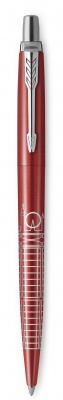 PR50B-RED5C Parker Jotter. Ручка шариковая Parker "Jotter London Red CT" синяя, 1,0мм, кнопочн., подарочная упаковка