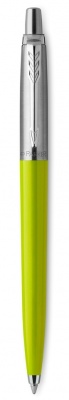 PR4B-GRN2C Parker Jotter. Шариковая ручка Parker Jotter, цвет LIME GREEN, цвет чернил синий, толщина линии M , в подарочной коробке