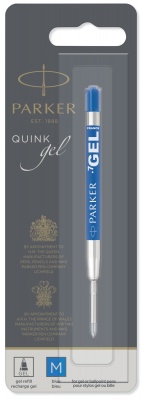 PR7Z-BLU8 Parker Комплектующие. Cтержень гелевый Parker Gel Pen Refill M, размер: средний, цвет: Blue