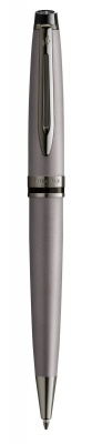 WT7B-GRY1B Waterman Expert. Ручка шариковая WatermanExpert Silver, цвет чернил Mblue,  в подарочной упаковке
