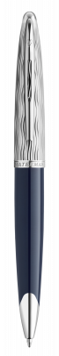 WT3B-BLU1C Waterman Carene. Шариковая ручка Waterman Carene22 SE deluxe Blue CT, стержень: M, цвет: Blue, в подарочной упаковке