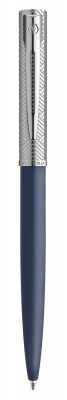 WT15B-BLU3C Waterman Graduate. Шариковая ручка Waterman Graduate Allure Deluxe Blue, стержень: M, цвет чернил: blue, в падарочной упаковке.