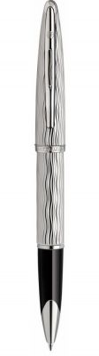 WT2R-SLR1C Waterman Carene. Ручка-роллер Waterman Carene Essential, цвет: Silver ST, стержень: Fblack